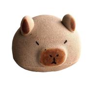 Juego de esponjas para el cuerpo de la ducha, limpiador corporal de ducha, accesorios de baño con forma de animal de dibujos animados, esponja corporal de spa Capybara, para niños y adultos, esponja