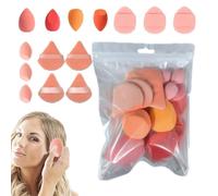 Juego de esponjas para maquillaje, esponja para maquillaje facial, Esponja de belleza para maquillaje Blender Foundation, Licuadora de esponja de belleza suave para base líquida, corrector en polvo, p
