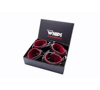 Juego de esposas de piel, grilletes cruzados, juego de bondage, cruz de cautillo, BDSM, juguete sexual SM, juego de grilletes extremadamente para parejas, cuatro eslabones de silla Hog-Tie, esposas