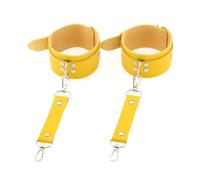 Juego De Esposas De Tobillo Y Muñeca De Cuero Pu Ajustables Bdsm Multicolor,Esclava Sexy Con Cadenas,Juego Sexual De Sujeción Para Cama,Juguetes Sexuales Sm Para Adultos Para Mujeres Y Parejas,Amar