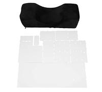 Juego de estante de almohada para pestañas, soporte profesional para el cuello, organizador de cojín para pestañas para belleza