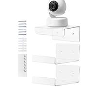 Juego De Estantes De Pared Para Libros - 3,94 Pulgadas Almacenamiento De Pared Acrílico | Estantes Flotantes Modernos - 3 Piezas Para Exhibir Libros Plantas Fotos Sala Oficina Cocina Dormitorio Hogar