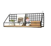 Juego de estantes for Tablero Clavos, Soporte Metal, Organizador Pared exhibición, Bandeja Almacenamiento for Banco Trabajo Garaje Oficina (Negro, Estilo 1)