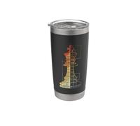 Juego de estrategia de extracción de piezas de ajedrez Vaso térmico de acero inoxidable de doble pared