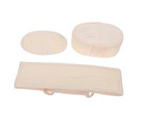 Juego De Estropajos De Lufa Para La Espalda Esponja De Lufa Natural Exfoliante Corporal Suministros De Limpieza Corporal Toallas De Baño Reutilizables