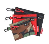 Juego de estuches multifunción resistentes para lápices o herramientas pequeñas, con cremallera