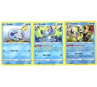Juego de evolución de espada y escudo, Inteleon Drizzile & Sobble 58/202, lote de 3 cartas raras