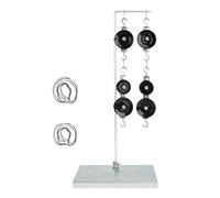 Juego de experimentos de física con gancho de soporte Pulley Systems y báscula de resorte para aprender principios mecánicos laboratorio