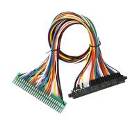 Juego de extensión de joystick de 28 p, cable de dedo dorado con soldadura profesional y tubo retráctil de defensa, actualizaciones para juegos de soldadura manual