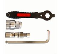Juego de extractor de manivela cónico cuadrado para extractor de manivela | Se adapta a bielas cuadradas cónicas, para octalink, ISIS, PowerSpline; versátil para MTB, carretera, bicicletas eléctricas