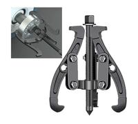 Juego de extractor de rodamientos, extractor de engranajes de 3/2 mandíbula para uso interno y externo, herramienta de extracción de rodamientos de rueda, capacidad de 1,5 toneladas