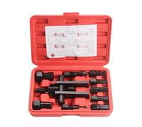 Juego de extractor de rodamientos internos de 8 a 25 mm con almacenamiento para caja de rodamiento interior, herramientas de reparación de motocicletas, juego de extractor de rodamientos de carbono St