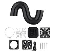 Juego de extractor USB de velocidad rápida para protector de aislamiento de impresora, elimina eficazmente los olores y ventilación del ventilador