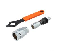 Juego de extractores de bielas para bicicleta, 3 piezas | Para bielas cuadradas, se adapta a bicicleta de carretera MTB Citybike, no para octalink ISIS, fácil montaje