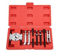 Juego de Extractores de Cojinetes de 9 Piezas, Miniseparador de Cojinetes con Apertura Mínima/máxima de 0,6" a 2,2", Separador de Cojinetes con Mordazas Separadoras de Cojinetes Y Varillas de Extensió