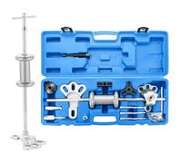 Juego de extractores de martillo deslizante de 19 piezas, kit de extracción de cojinetes de eje de 9 vías, extractor de cojinetes de eje de rueda trasera y herramienta extractora de engranajes de cu