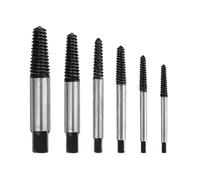 Juego De Extractores De Tornillos De 6 Piezas Con 1 Caja De Almacenamiento, Herramienta De Extracción De Tornillos Fácil, Extractor De Tornillos Compacto, Herramienta De Extracción De Pernos