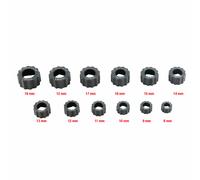 KS Tools 913.1415 Juego especial de extractores de tuercas, 12 pzs