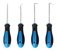 Juego de extractores mecánicos de juntas tóricas con 4 tipos de ganchos diferentes para una eliminación eficiente de sellos y juntas de piezas de automóviles