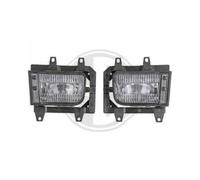 Juego de Faros Antiniebla Ambos Lados Con Soporte para BMW 3er Convertible