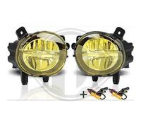 Juego de Faros Antiniebla Delant. Ambos Lados Amarillo para BMW, 1er F20 F21 3er