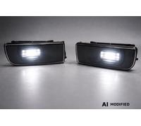 Juego De Faros Antiniebla LED Negro Smoke Para BMW E36 91-99 Delantero Izq. Der.