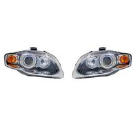 Juego De Faros Bi Xenón Derecho Izquierdo D1S + P21W Para Audi A4 2004-2006