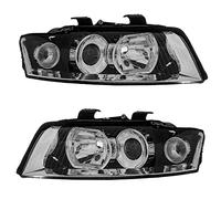 Juego de faros delanteros izquierdo y derecho, xenón D1S/H7 para modelo A4 8E2 B6 8E5