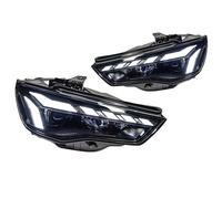 Juego De Faros Delanteros para A3 2013-2016 para A3 8V Faros Delanteros LED Proyector Lente DRL Accesorios para Automóviles Faro Principal(For Xenon)
