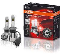 Juego De Faros H7 Osram Night Breaker 230% Más Brillo