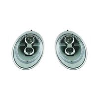 Juego De Faros Para Porsche 911 Cabriolet ANGEL EYES Plata Transparente