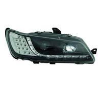 Juego De Faros Proyector LHD LED Dragon DRL Negros Peugeot 306 II 97-01