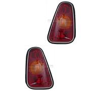 Juego de faros traseros, juego de luces traseras derecha e izquierda para modelo Cooper/One Cabrio (R50/52/53), año de construcción: 06/2001-07/2004, plástico sin portalámparas