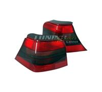 Juego de faros traseros rojo y negro 25 en diseño elegante