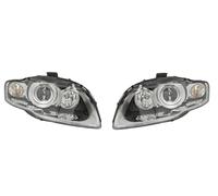 Juego De Faros Xenón Derecho Izquierdo D1S + P21W Para Audi A4 2006-2008
