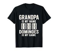 Juego de fichas Grandpa Is My Name Domino Player Dominoes Lover Camiseta