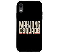 Juego de fichas Mah Jongg Lover Mahjong Cards Mahjong Squad Carcasa para iPhone XR