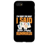 Juego de fichas para jugadores de Rummikub I Am Sorry King Rummikub Carcasa para iPhone SE (2020) / 7 / 8