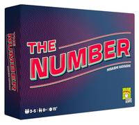 Juego de fiesta The Number,Divertido juego de mesa de estrategia de engañar y tomar riesgos,Tiempo promedio de juego de 15 minutos,Fabricado por Repos Production