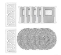 Juego de filtro compatible con trapeador y bolsa de polvo para DJI para robot aspirador ROMO S, A, P - Incluye cepillo lateral, 2 filtros, 4 paños, 5 bolsas