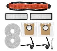 Juego de filtro, trapeador y bolsa de polvo para aspiradora Xiaomi 5/OV31GL/5 Pro OV21GL, cepillo de rodillo recortador, 2 cepillos laterales y kit de 2 filtros