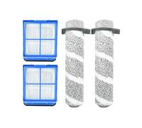 Juego de filtro y cepillo principal, compatible con Bissell Crosswave Omniforce Edge 3930F/3933/V2/3999Z, repuestos for cepillo de rodillo de aspiradora(Set A)