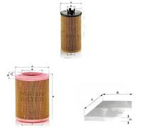 MANN-FILTER C 18 003 Filtro de aire - para Automóviles + Vehículos de transporte