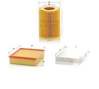 Juego de filtros ALPINA B10 E39 MANN FILTER