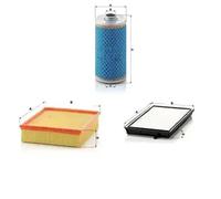 MANN-FILTER C 26 151 Filtro de aire - para Automóviles + Vehículos de transporte