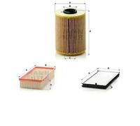 Filtro de aire MANN-FILTER C 33 130