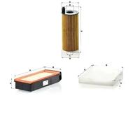 Juego de filtros ALPINA, BMW 5 F07, 6 F06, 6 F12, 6 F13, 7 F01 F02 F03 F04, D5