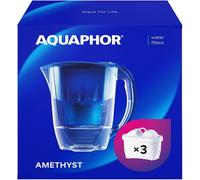 Juego De Filtros AQUAPHOR Amethyst Incl. 3x MAXFOR+ Cartuchos De Filtro, Azul
