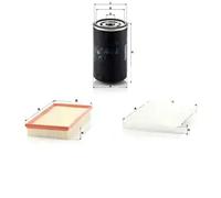 Juego de filtros AUDI, SEAT, SKODA A3 8L, LEON 1, LEON I, OCTAVIA 1, OCTAVIA 1