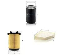 Juego de filtros AUDI, SEAT, SKODA, VW A3, A3 8P, A3 8P/8PA/8P7, ALTEA, ALTEA 5